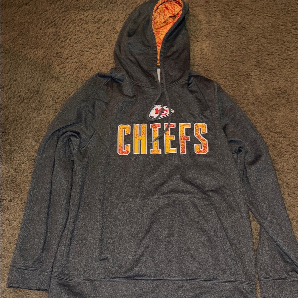Gray Chiefs Hoodie
